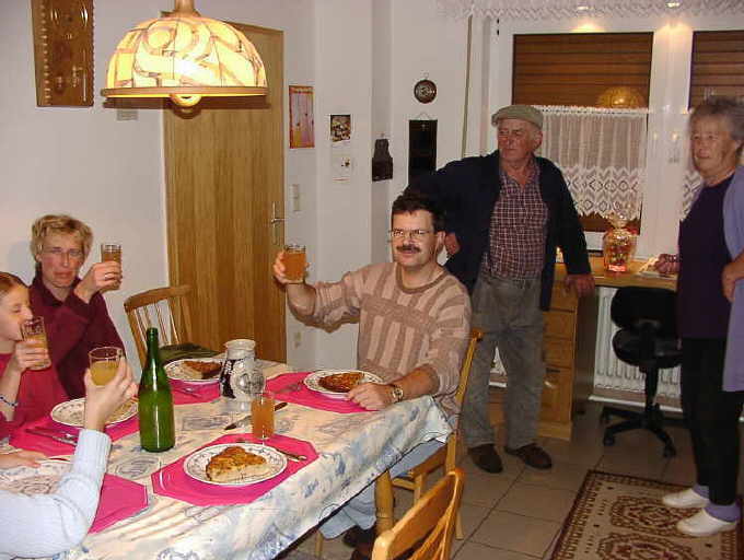 Federwei�er und Zwiebelkuchen